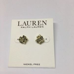 Lauren Ralph Lauren Goldtone Layered Bar Stud